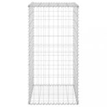 horganyzott acél gabion fal fedéllel 60 x 50 x 100 cm