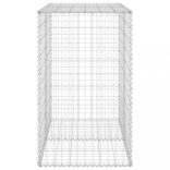 horganyzott acél gabion fal fedéllel 100 x 60 x 100 cm