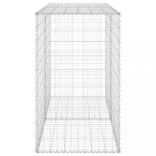 horganyzott acél gabion fal fedéllel 150 x 60 x 100 cm