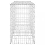 horganyzott acél gabion fal fedéllel 200 x 60 x 100 cm