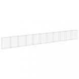 horganyzott acél gabion fal fedéllel 900 x 30 x 100 cm