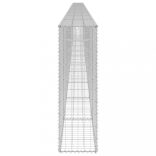 horganyzott acél gabion fal fedéllel 900 x 30 x 100 cm