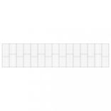 horganyzott acél gabion fal fedéllel 900 x 30 x 200 cm