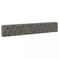 horganyzott acél gabion fal fedéllel 300 x 30 x 50 cm