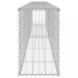 horganyzott acél gabion fal fedéllel 300 x 30 x 50 cm