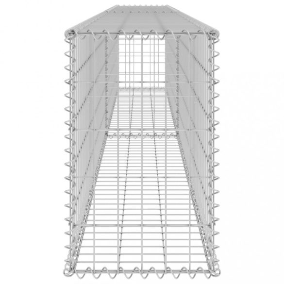 horganyzott acél gabion fal fedéllel 300 x 30 x 50 cm