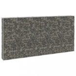horganyzott acél gabion fal fedéllel 300 x 30 x 150 cm
