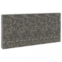 horganyzott acél gabion fal fedéllel 300 x 30 x 150 cm
