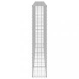 horganyzott acél gabion fal fedéllel 300 x 30 x 150 cm