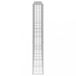 horganyzott acél gabion fal fedéllel 300 x 30 x 200 cm