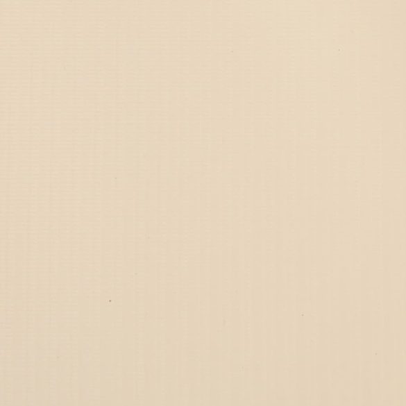 krémszínű kerti PVC árnyékoló kerítés 35 x 0,19 m