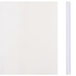 fehér kerti PVC árnyékoló kerítés 35 x 0,19 m