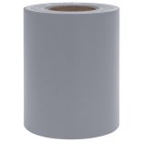 matt világosszürke PVC árnyékoló kerítés 35 x 0,19 m