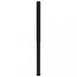 2 db fekete állítható fém munkapadváz 55 x (69-95,5) cm