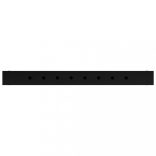 2 db fekete állítható fém munkapadváz 55 x (69-95,5) cm