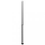 2 db szürke állítható fém munkapadváz 55 x (69-95,5) cm