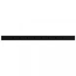 2 db fekete állítható fém munkapadváz 85 x (69-95,5) cm