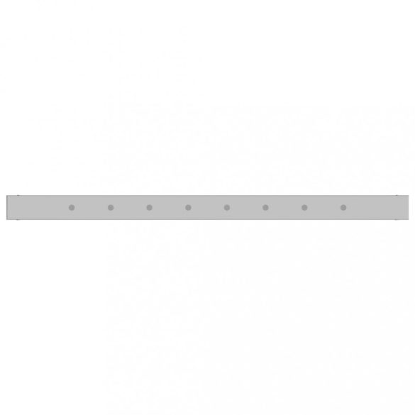 2 db szürke állítható fém munkapadváz 85 x (69-95,5) cm