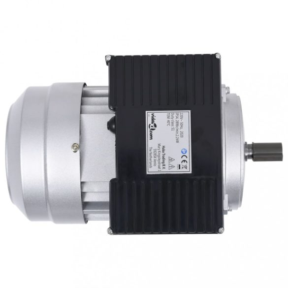 2 pólusú egyfázisú alumínium villanymotor 2,2kW / 3LE 2800 f/p
