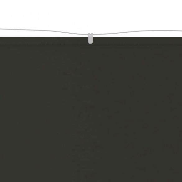 antracitszürke oxford-szövet függőleges napellenző 180x1200 cm