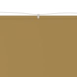 bézs oxford-szövet függőleges napellenző 60 x 1200 cm