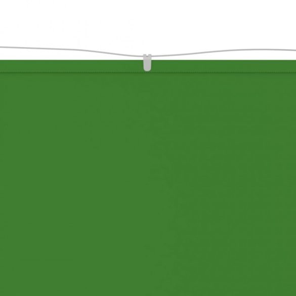 világoszöld oxford-szövet függőleges napellenző 140x360 cm