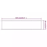 kék oxford-szövet függőleges napellenző 60x420 cm