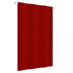 piros oxford-szövet erkélyparaván 140 x 240 cm