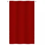 piros oxford-szövet erkélyparaván 140 x 240 cm