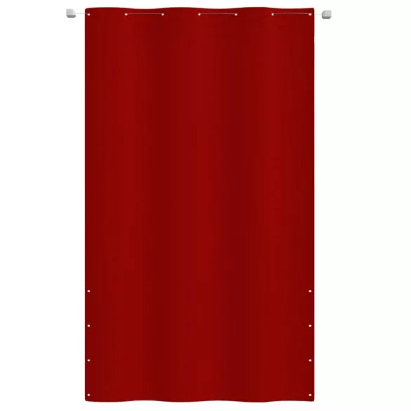 piros oxford-szövet erkélyparaván 140 x 240 cm