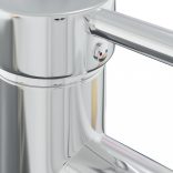 fehér kerámia beépíthető mosdókagyló csapteleppel 101x39x18 cm