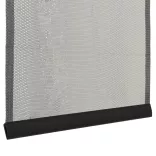 fekete poliészter szúnyogháló ajtóra hálós függönnyel 100x220cm