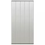fekete szúnyogháló ajtóra 5 részes hálós függönnyel 120x240 cm