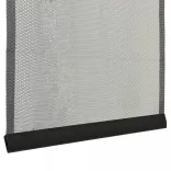 fekete szúnyogháló ajtóra 5 részes hálós függönnyel 120x240 cm