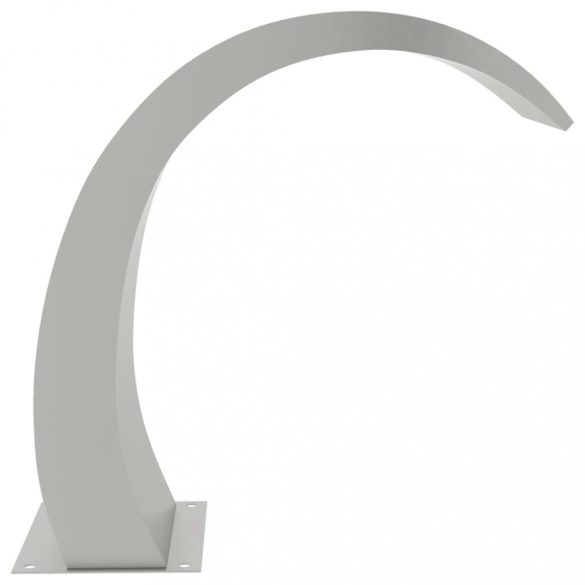 304-es rozsdamentes acél medenceszökőkút LED-ekkel 22x60x70 cm