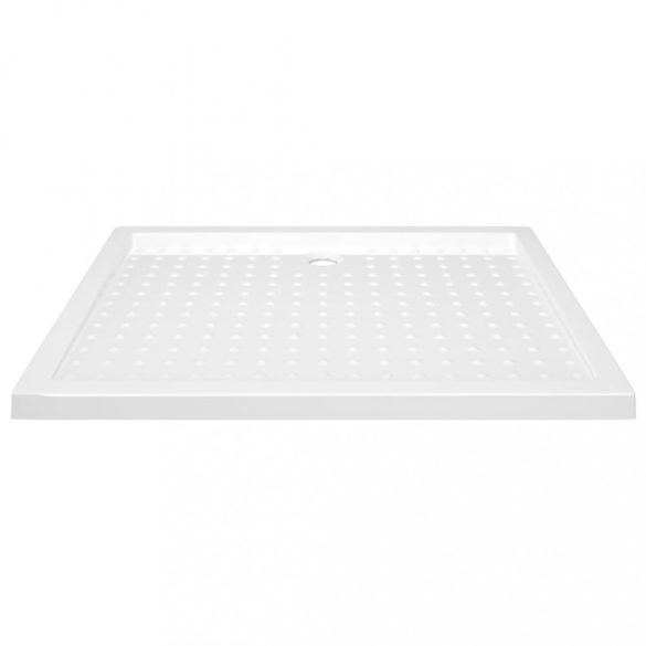 fehér pettyes ABS zuhanytálca 80 x 100 x 4 cm
