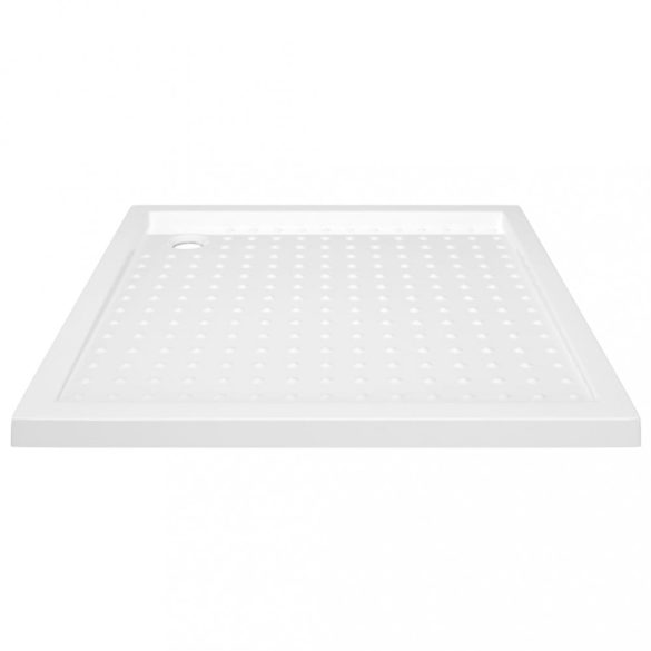 fehér pettyes ABS zuhanytálca 90 x 90 x 4 cm