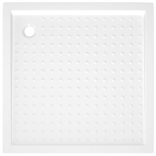 fehér pettyes ABS zuhanytálca 90 x 90 x 4 cm