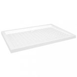 fehér pettyes ABS zuhanytálca 70 x 100 x 4 cm