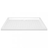 fehér pettyes ABS zuhanytálca 70 x 100 x 4 cm