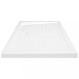 fehér pettyes ABS zuhanytálca 70 x 100 x 4 cm