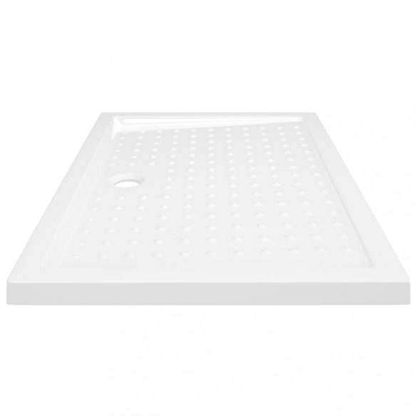 fehér pettyes ABS zuhanytálca 70 x 100 x 4 cm