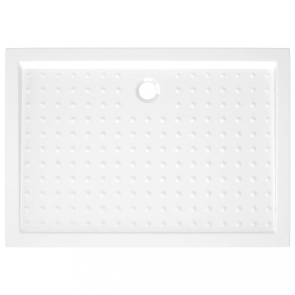 fehér pettyes ABS zuhanytálca 70 x 100 x 4 cm