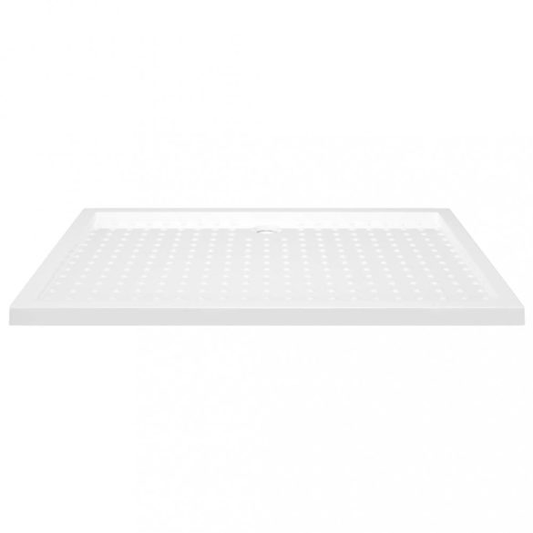 fehér pettyes ABS zuhanytálca 80 x 120 x 4 cm