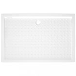 fehér pettyes ABS zuhanytálca 80 x 120 x 4 cm