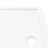 téglalap alakú ABS zuhanytálca 70 x 90 cm