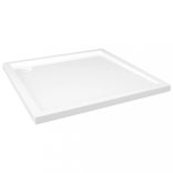 négyzet alakú ABS zuhanytálca 90 x 90 cm