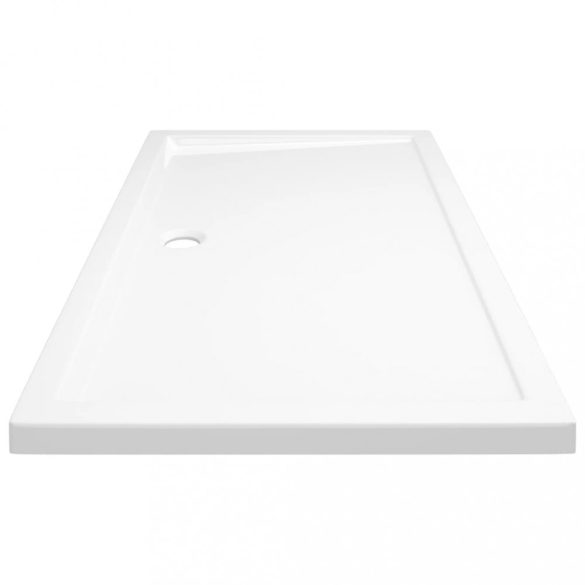 téglalap alakú fehér ABS zuhanytálca 70 x 120 cm