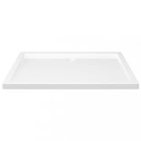 téglalap alakú fehér ABS zuhanytálca 70 x 100 cm