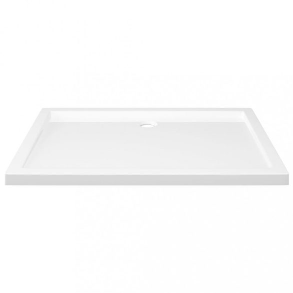 téglalap alakú fehér ABS zuhanytálca 70 x 100 cm